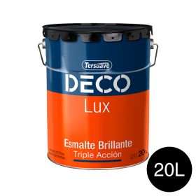 Deco Lux Esmalte Sintetico Brillante Negro x 20l