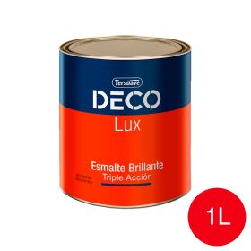 Deco Lux Esmalte Sintetico Brillante Bermellon x 1l