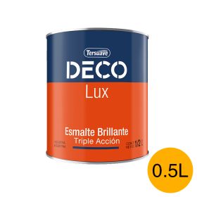 Deco Lux Esmalte Sintetico Brillante Amarillo x 0.5l