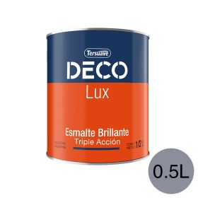Deco Lux Esmalte Sintetico Brillante Gris Espacial x 0.5l