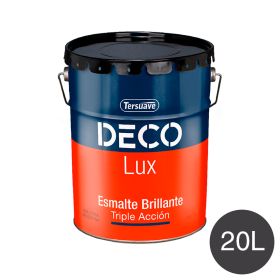 Deco Lux Esmalte Sintetico Brillante Gris Oscuro 20l