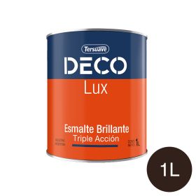 Deco Lux Esmalte Sintetico Brillante Marron 1l