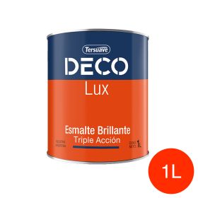 Deco Lux Esmalte Sintetico Brillante Naranja 1l