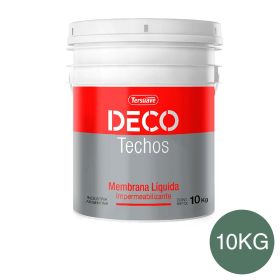 Deco Techos Membrana Liquida Mate Verde x 10 Kg