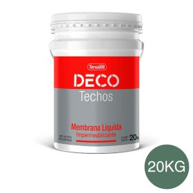 Deco Techos Membrana Liquida Mate Verde x 20 Kg