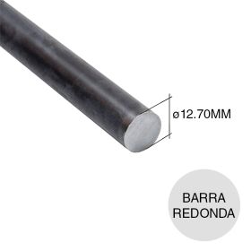 Barra redonda herreria acero laminado en caliente ø1/2" - ø12.70mm x 6m
