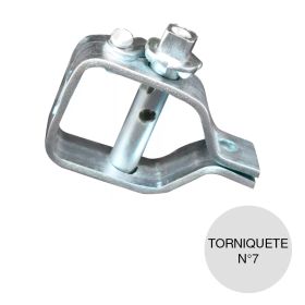 Torniquete N°7 galvanizado hierro