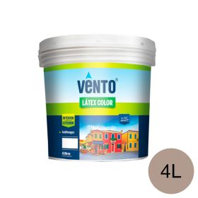 Pintura latex acrilica Color exterior interior cemento balde x 4l