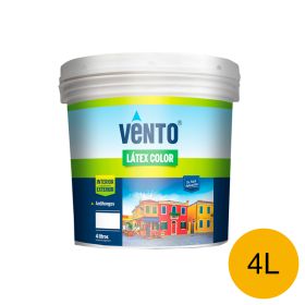 Pintura latex acrilica Color exterior interior ocre balde x 4l