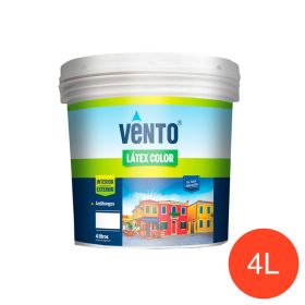 Pintura latex acrilica Color exterior interior teja balde x 4l