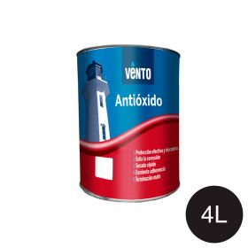 Esmalte sintetico Antioxido negro mate lata x 4l