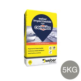 Weber impermeable c/ceresita x 5kg