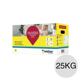 Webertec membrana caja x 25kg