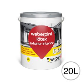 Weberpint latex ext-int x 20l