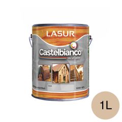 Recubrimiento madera Lasur natural satinado lata x 1l