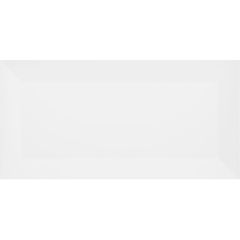 Revestimiento ceramico Metro White blanco brillante borde sin rectificar 100mm x 200mm 50u x caja 1m²