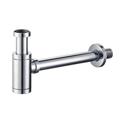 Descarga c/sifon minimalista extensible telescopico acero inoxidable cromo brillante ø 32mm
