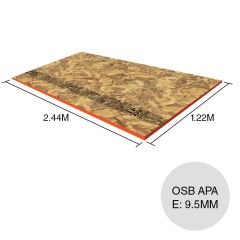 PLACA OSB HOME ESTRUCTURAL 9.5X1220X2400MM