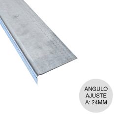 Perfil Drywall angulo ajuste 8.5mm x 24mm x 2.6m