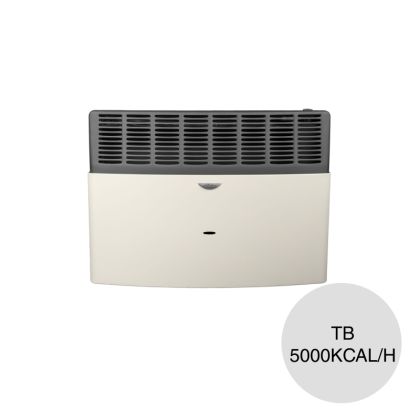 Calefactor multigas tiro balanceado 5000 kcal/h S21 c/termostato marfil 166mm x 508mm x 695mm