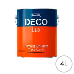 Deco Lux Esmalte Sintetico Brillante Blanco x 4l