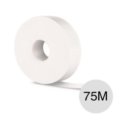 Cinta papel microperforada tomado juntas invisibles construccion seco interior rollo x 50mm x 75m