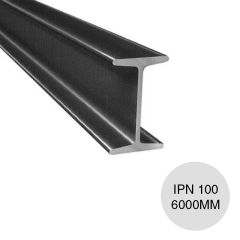 Perfil IPN 100 acero laminado estructuras metalicas 50mm x 100mm x 6m