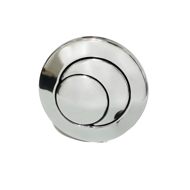 Boton superior doble accionamiento p/deposito inodoro cromado ø 35mm x ø 50mm
