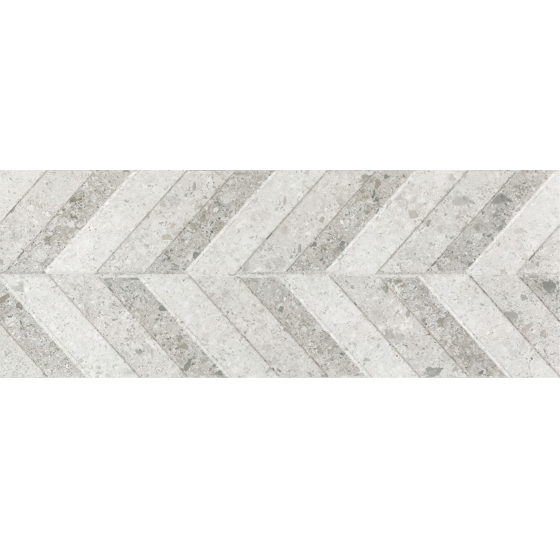 Revestimiento ceramico Recife cinza MA gris satinado borde rectificado 13mm x 450mm x 1.2m x 3u x caja 1.62m²