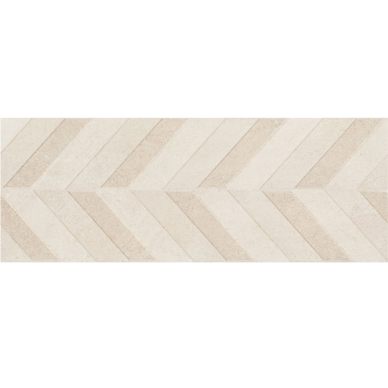 Recestimiento ceramico Recife fendi MA beige satinado borde rectificado 13mm x 450mm x 1.2m x 3u x caja 1.62m²
