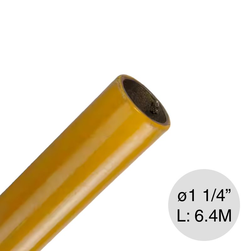 Caño Epoxi gas liso ø 1 1/4" x 6.4m