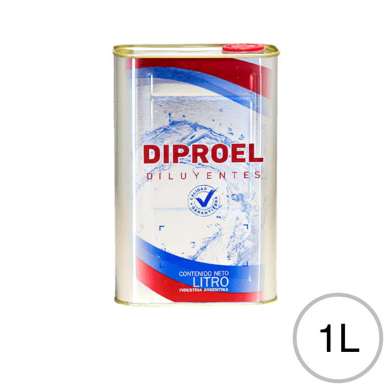 Diluyente thinner Oro pinturas lacas lata x 1l