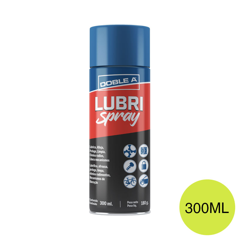 Lubricante multiuso Lubri Spray amarillento aerosol x 300ml