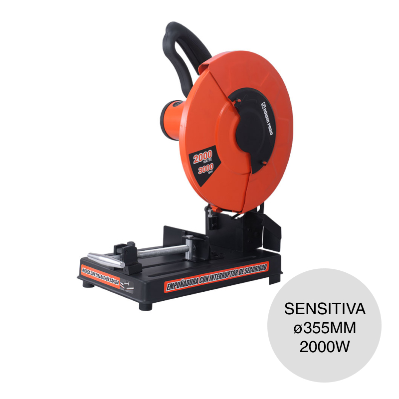 Sierra cortadora sensitiva SS350P ø 355mm 2000w 3000rpm