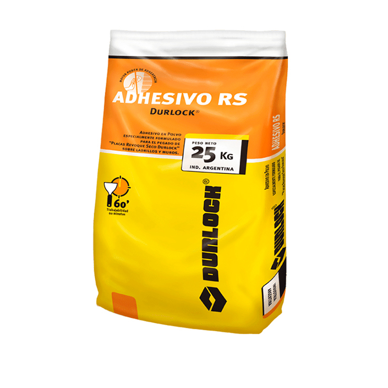 Adhesivo placas Revoque Seco 60' bolsa x 25kg