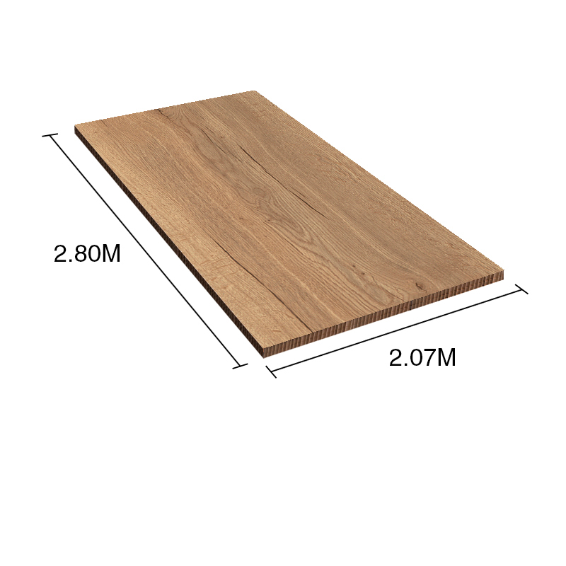 Tablero melamina Aglomerado Eurolight ST37 roble halifax natural 38mm x 2.07m x 2.80m