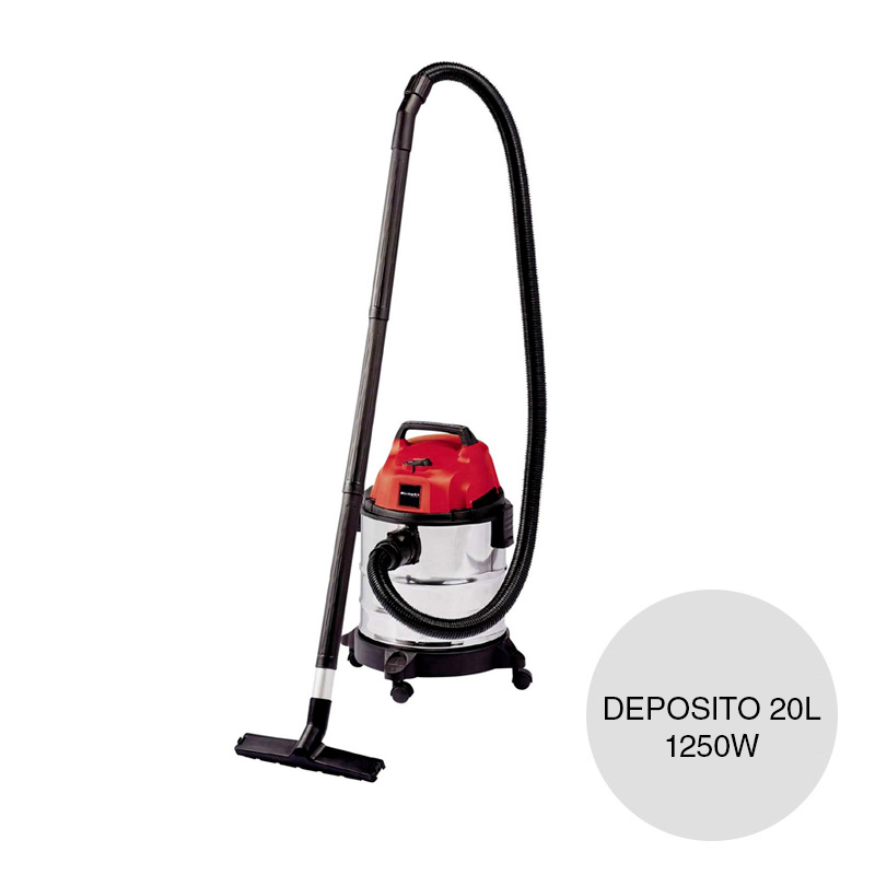 Aspiradora polvo/agua TC-VC deposito 20l 1250w