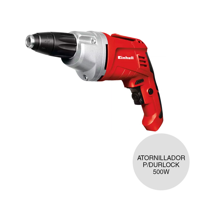 Taladro atornillador durlock electrico TH-DY 500w 2200rpm mandril 6.35mm