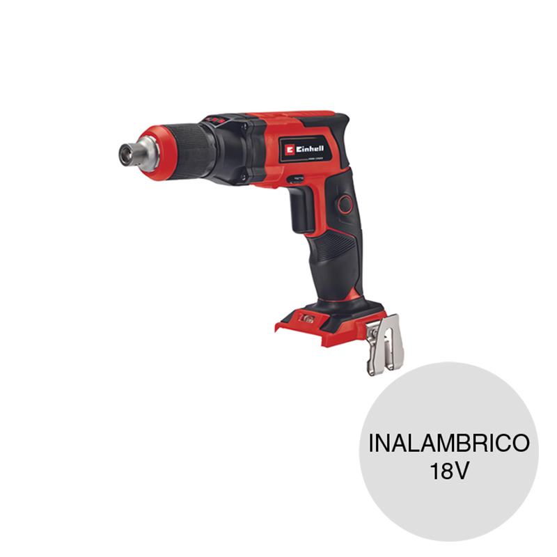 Taladro atornillador inalambrico Te-Dy 18v 4000rpm