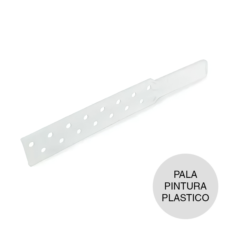 Pala p/revolver pintura plastico blanco
