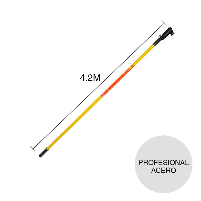 Extensor-alargue acero para rodillo telescopico regulable linea Profesional x 4200mm