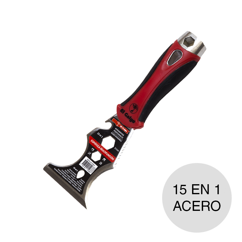 Espatula multifuncion 15 en 1 acero inoxidable
