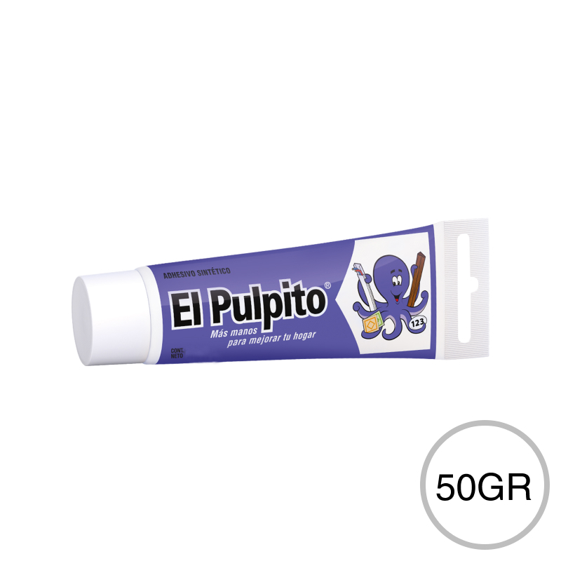 Pegamento sintetico El Pulpito pomo x 50gr
