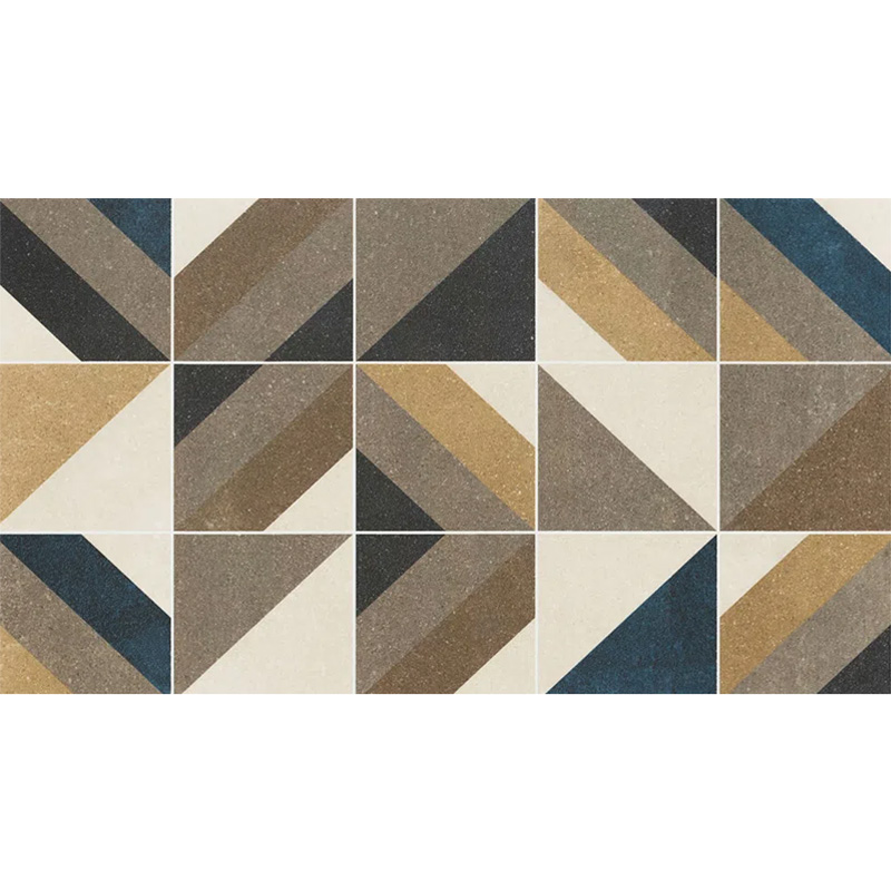 Revestimiento ceramico Alicante multicolor satinado borde sin rectificar 335mm x 600mm 12u x caja 2.41m²