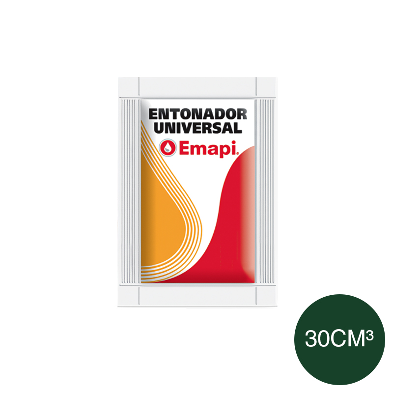 Entonador universal pinturas verde oscuro sachet x 30cc