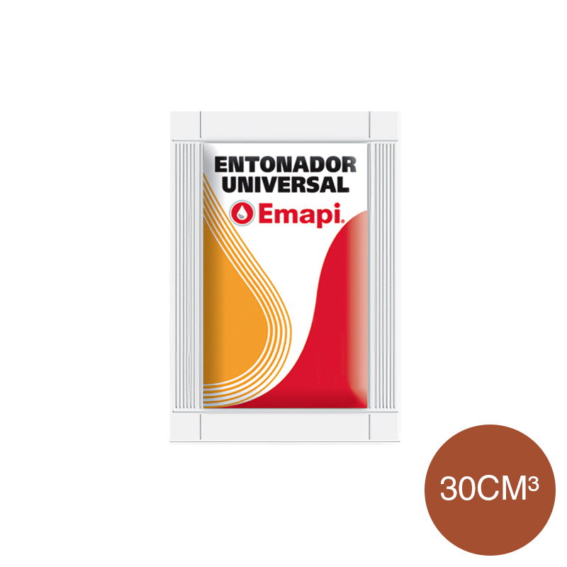 Entonador universal pinturas siena sachet x 30cc