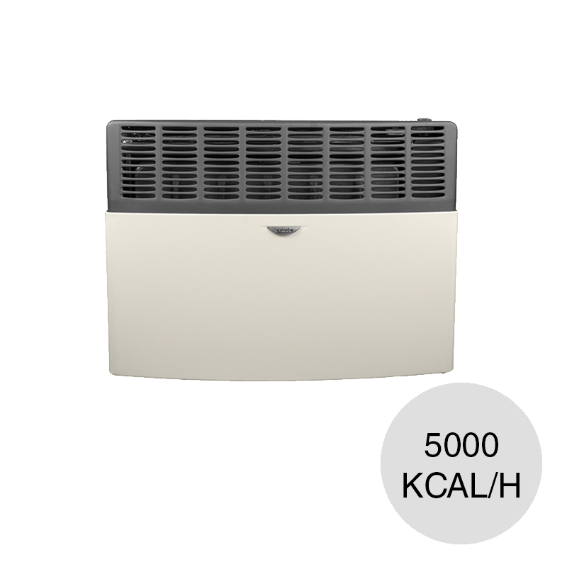 Calefactor multigas tiro balanceado 5000 kcal/h S21 TB5 P marfil 166mm x 508mm x 695mm