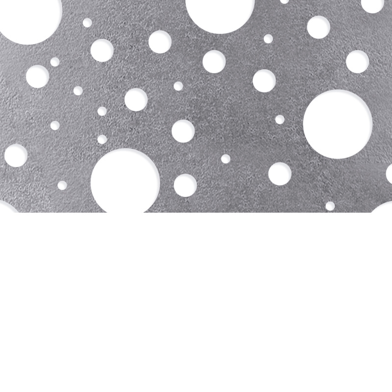 Chapa perforada Decorativa Cosmos C20 hoja 1m x 2m