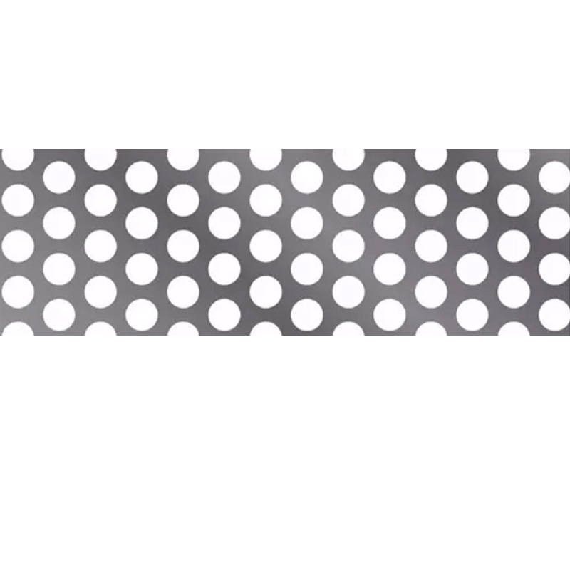 Chapa perforacion redonda ø 5mm Cal. 18 hoja 1m x 2m