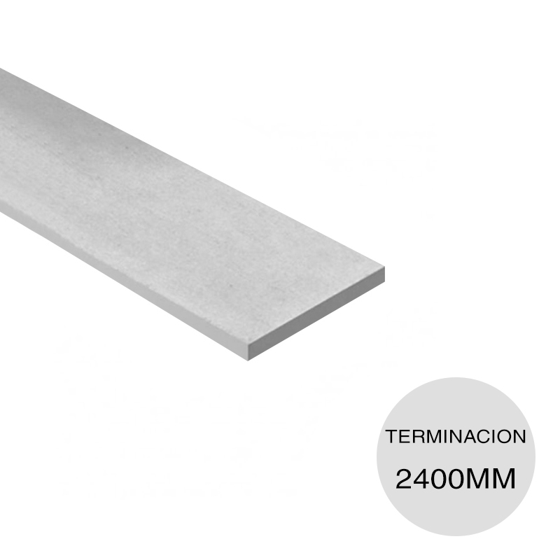 Faja terminacion siding cementicia exterior 10mm x 100mm x 2400mm